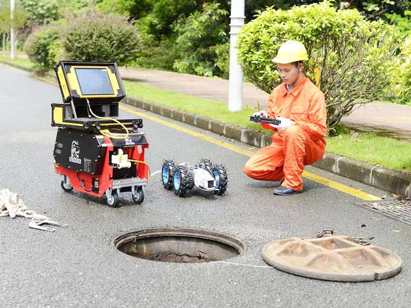 周至管道机器人检测